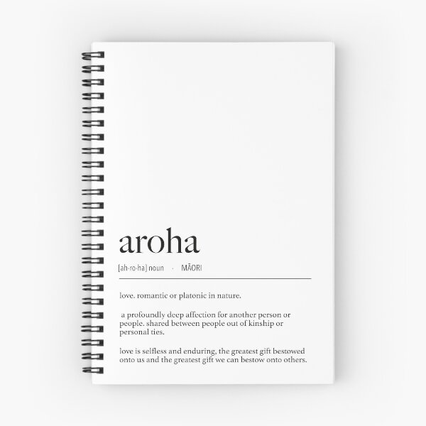 Item preview, Definición de Aroha (Amor) maorí de Nueva Zelanda designed and sold by lolomastudio.