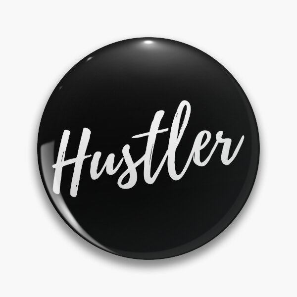 Item preview, Hustler - White designed and sold by Tee4Daily.