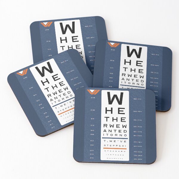 Item preview, Whether we wanted it or not eye test designed and sold by Nlelith.