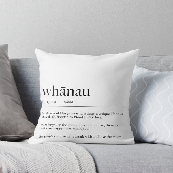 Item preview, New Zealand Maori Whanau (Family) Definition designed and sold by lolomastudio.