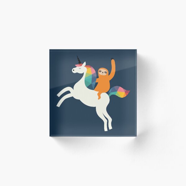 Magic Time Acrylic Block