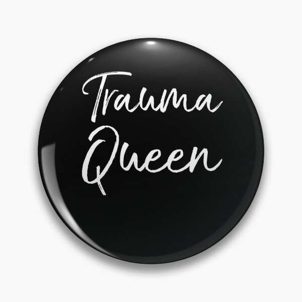 Item preview, Trauma Queen Cute Nursing Gift designed and sold by TNDesignStudio.