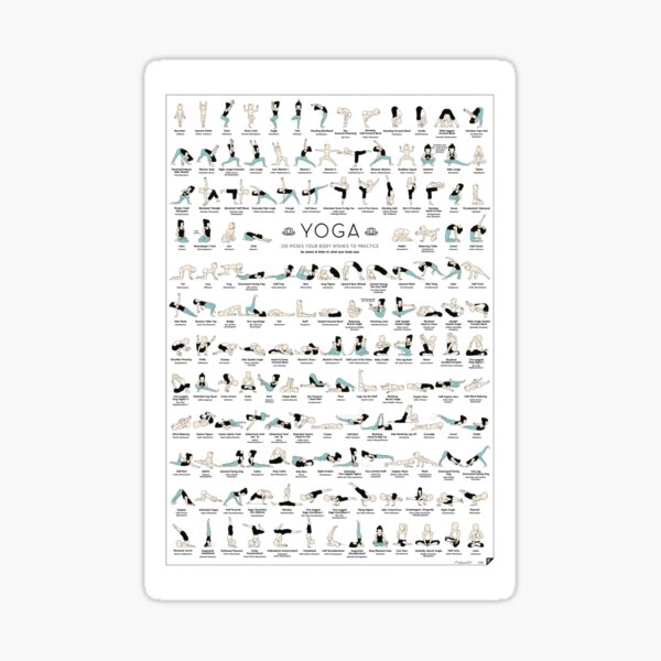 Poster Yoga Posen – Yagom