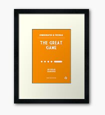 BBC Sherlock - The Great Game Minimalist Framed Print