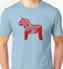 Dalahast dala Pferd Spielzeug Schweden Slim Fit T-Shirt