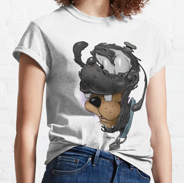 poisonous dog Camiseta clásica