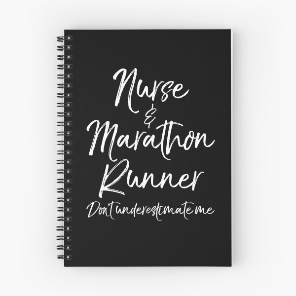 Item preview, Nurse & Marathon Runner Don't Underestimate Me Cute Nursing Gift designed and sold by TNDesignStudio.