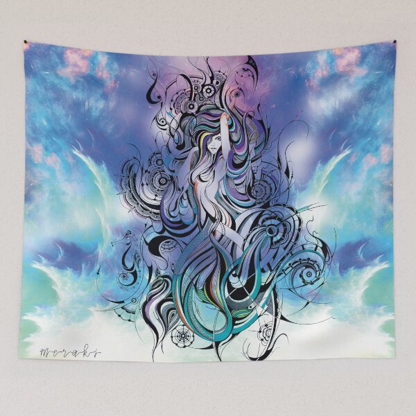 Item preview, Celestial Mermaid designed and sold by ahmedfouad.