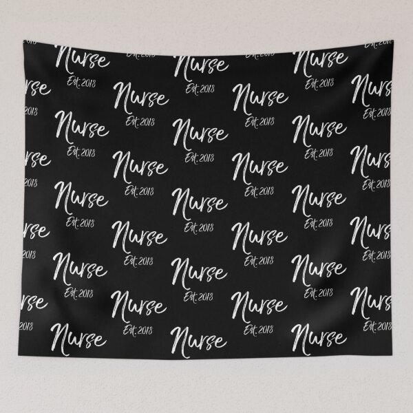 Item preview, Nurse Est. 2018 Cute Nursing Gift designed and sold by TNDesignStudio.