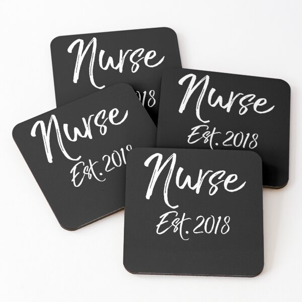 Item preview, Nurse Est. 2018 Nursing Quote Cute Nursing Gift designed and sold by TNDesignStudio.