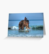 Meet Rajan Greeting Card