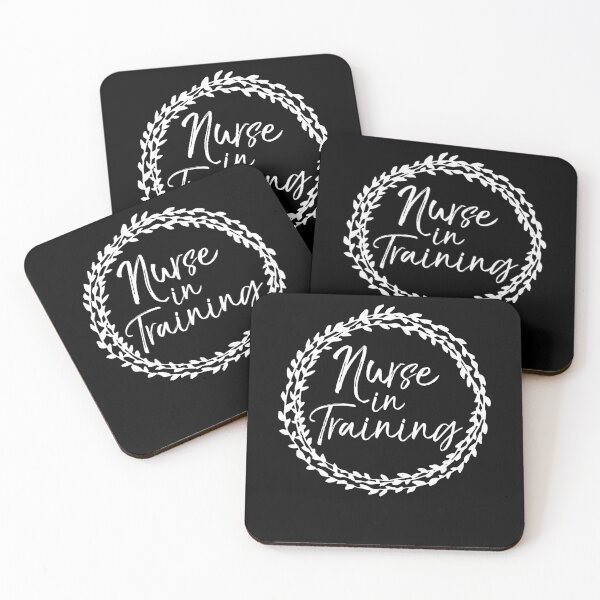 Item preview, Nurse in Training Flower Circle Cute Nursing Gift designed and sold by TNDesignStudio.