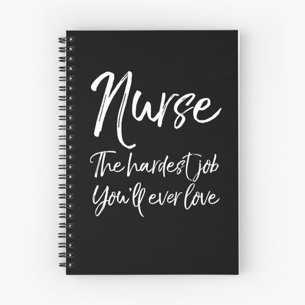 Artikelvorschau, Nurse the Hardest Job You'll Ever Love Cute Nursing Gift entworfen und verkauft von TNDesignStudio.