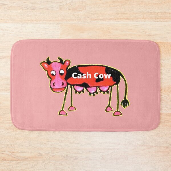 Item preview, Cash Cow. three udder cow Quirky art designed and sold by Bagsyrose.