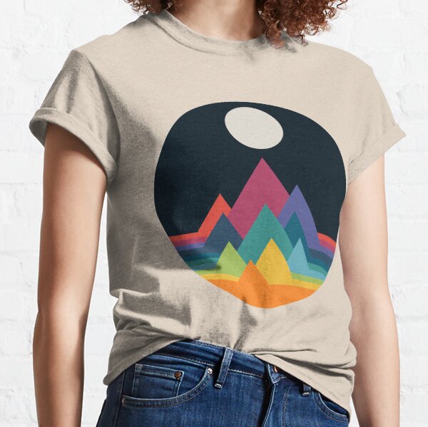 Whimsical Mountains Classic T-Shirt