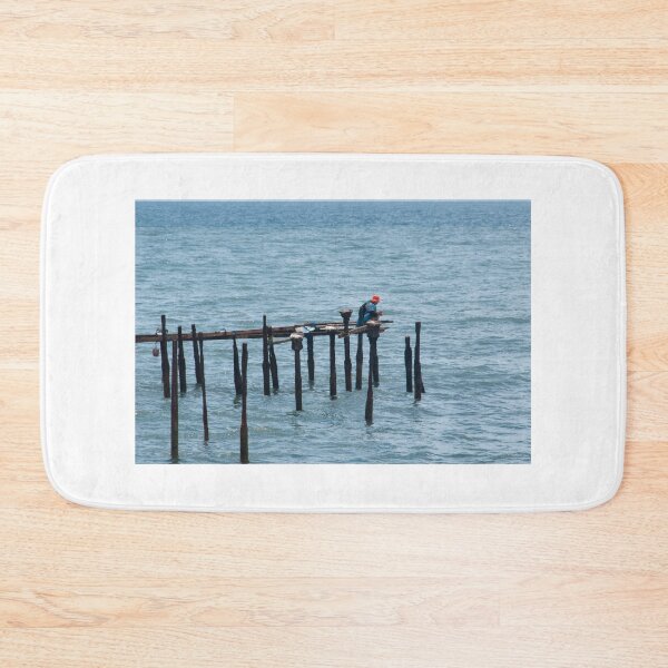 Item preview, Fishing from the Old Jetty designed and sold by Werner Padarin.