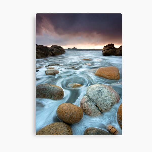 Cornwall : Cornish Swirls Canvas Print