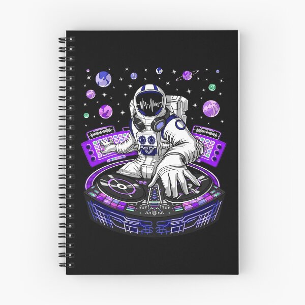 Item preview, Astronaut Psychedelic DJ designed and sold by underheaven.