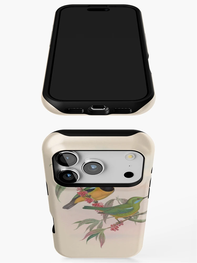 Aperçu 3 sur 4. Coque iPhone avec l'œuvre Birds of Asia by John... créée et vendue par Rodeoclash.