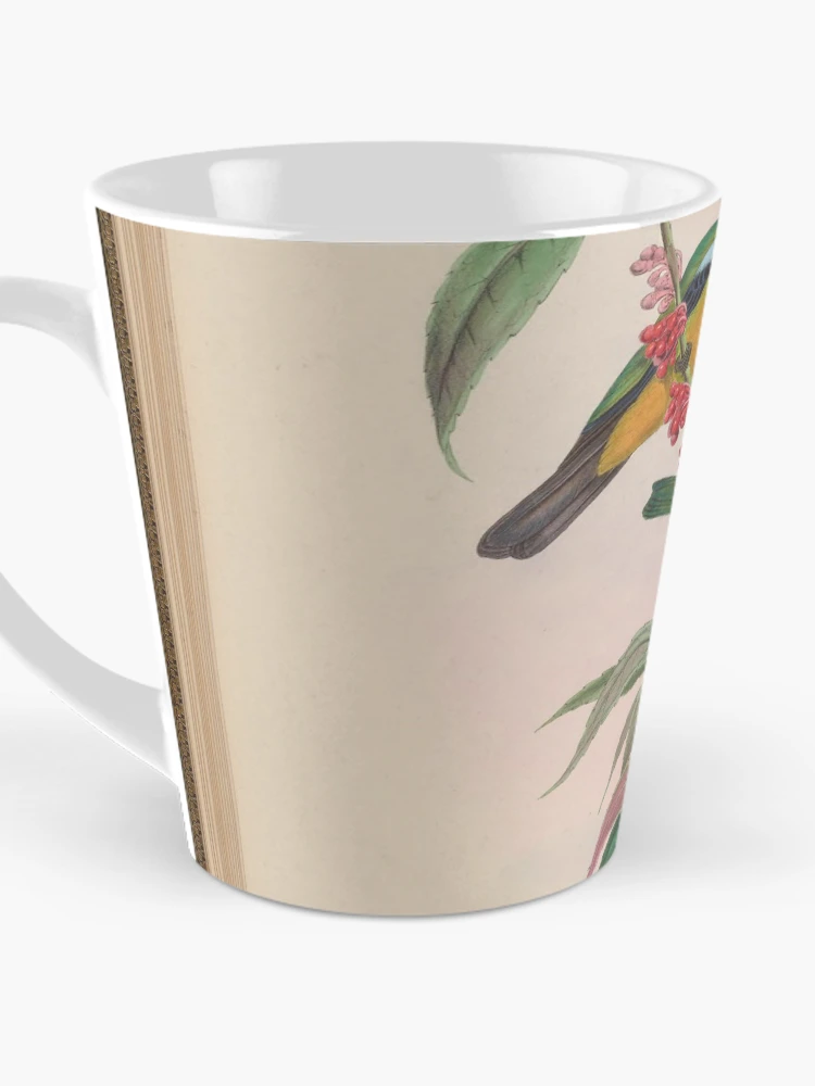 Aperçu 3 sur 4. Mug à café avec l'œuvre Birds of Asia by John... créée et vendue par Rodeoclash.
