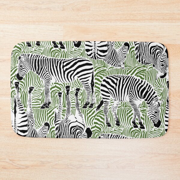 Item preview, Zebra Print - Black & Green designed and sold by Raw-Run.