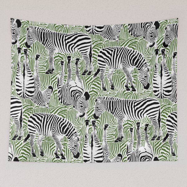 Item preview, Zebra Print - Black & Green designed and sold by Raw-Run.