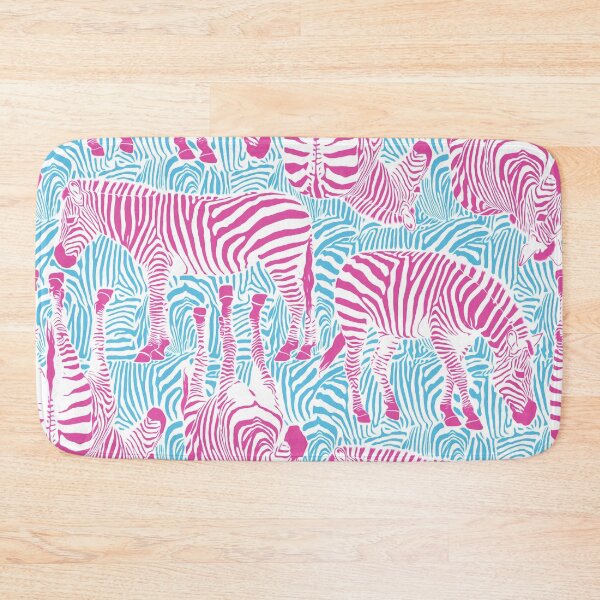 Item preview, Zebra Print - Pink & Blue designed and sold by Raw-Run.