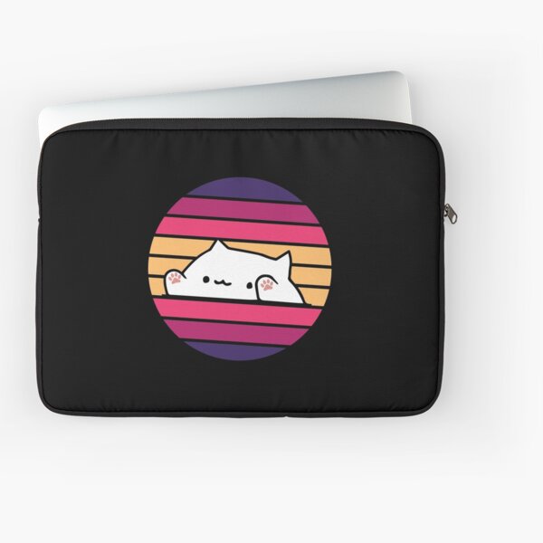 Awesome bongo cat meme Laptop Sleeve