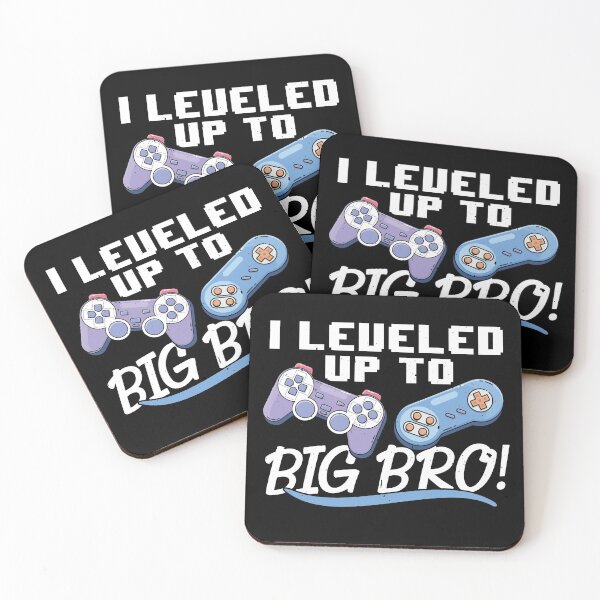 Item preview, I Leveled Up To Big Bro, Gamer New Brother designed and sold by SlinkyDesigns.
