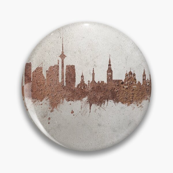 Item preview, Tallinn Estonia Skyline designed and sold by ArtPrints.