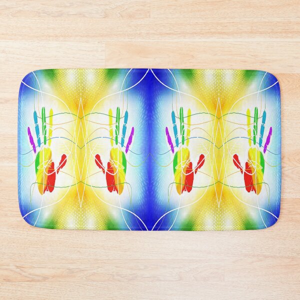 Item preview, ARTY HANDS ABSTRACTO,colorful abstraction, psychedelic Arte Abstracto, abstract art design designed and sold by Adri Barnard.