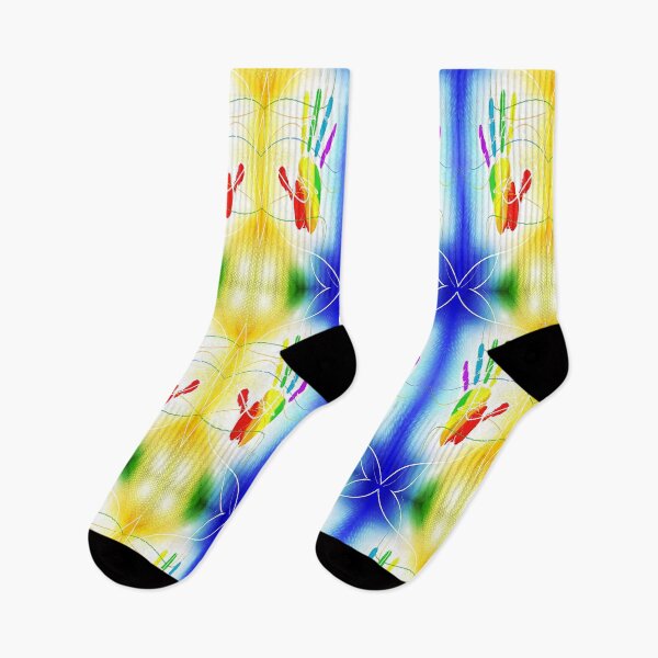 Item preview, ARTY HANDS ABSTRACTO,colorful abstraction, psychedelic Arte Abstracto, abstract art design designed and sold by Adri Barnard.