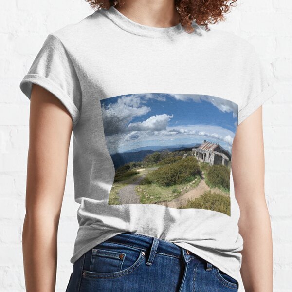 Craigs Hut, Mount Stirling, Victorian High Country, Victoria, Australia Classic T-Shirt