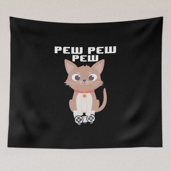 Item preview, Gaming Cat, Cute Gamer Cat, Gaming Gift, Funny Cat Gift designed and sold by SlinkyDesigns.