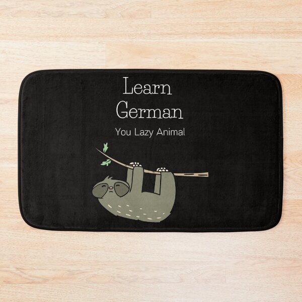 Item preview, Learn German You Lazy Animal Funny Sloth Faultier designed and sold by Time4German.