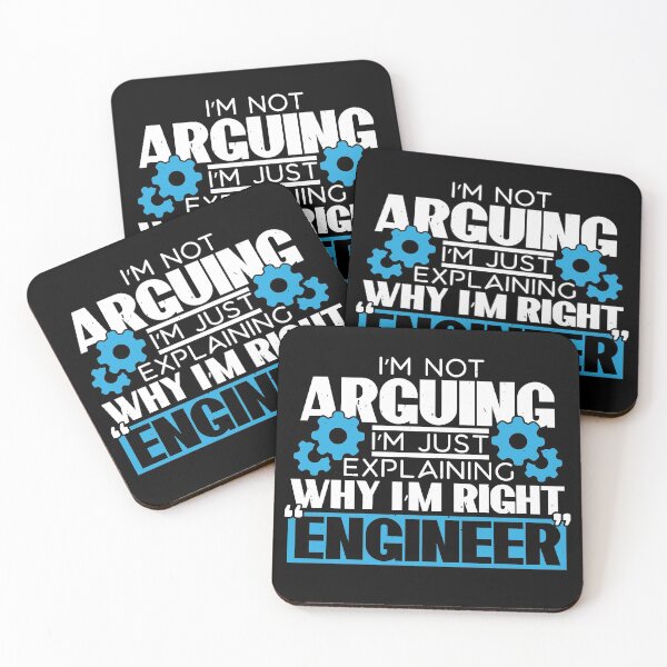 Item preview, Engineer Funny, I'm Not Arguing Gift, Engineer Gift Idea designed and sold by SlinkyDesigns.