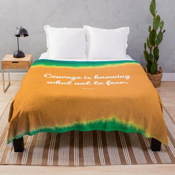 Item preview, Courage is knowing what not to fear. Plato designed and sold by StudioCitrine.
