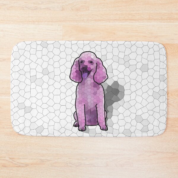 Item preview, Poodle in Amethyst Mosaic designed and sold by Pretty In Ink.