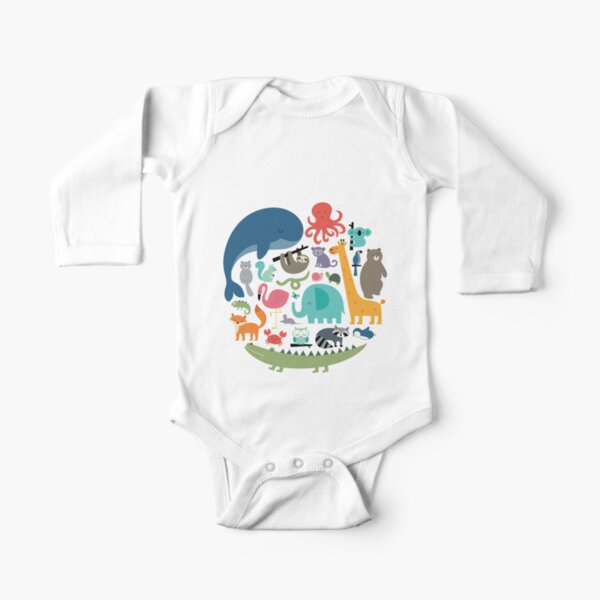 We Are One Long Sleeve Baby One-Piece