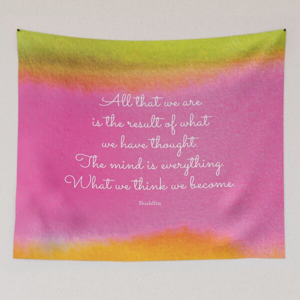 Item preview, The mind is everything. What we think we become. Buddha designed and sold by StudioCitrine.