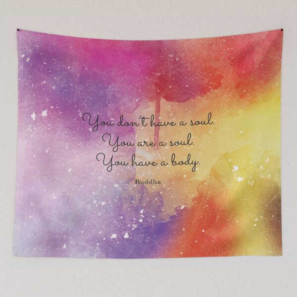 Item preview, You don’t have a soul. You are a soul. You have a body.  Buddha designed and sold by StudioCitrine.