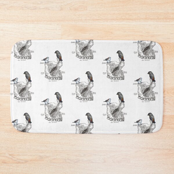 Item preview, Australian Finches on Jaw bone designed and sold by MiettaPreston.
