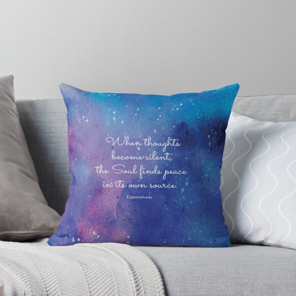 Item preview, When thoughts become silent, the Soul finds peace in its own source. Upanishads designed and sold by StudioCitrine.