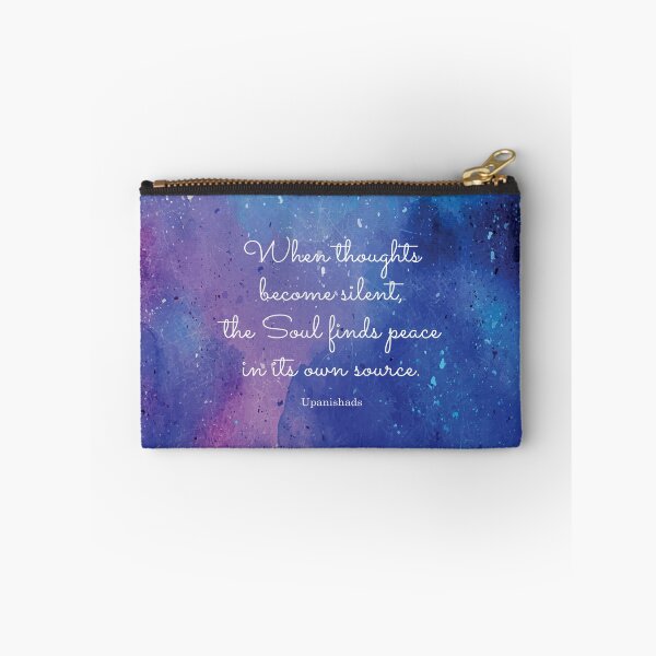 Item preview, When thoughts become silent, the Soul finds peace in its own source. Upanishads designed and sold by StudioCitrine.