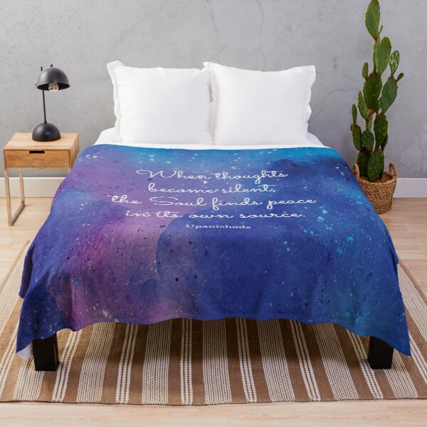 Item preview, When thoughts become silent, the Soul finds peace in its own source. Upanishads designed and sold by StudioCitrine.