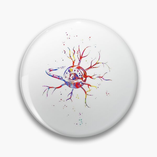 Item preview, Nerve cell, medical art, watercolor nerve cells designed and sold by Rosaliartbook.