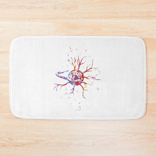 Item preview, Nerve cell, medical art, watercolor nerve cells designed and sold by Rosaliartbook.
