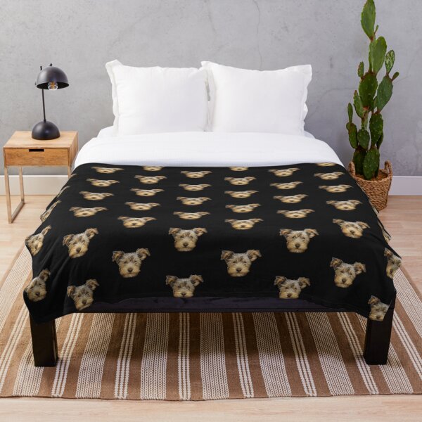 yorkshire terrier Throw Blanket