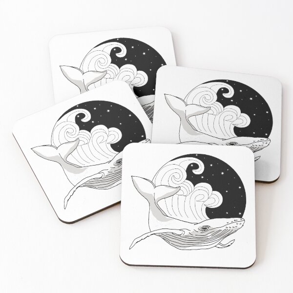 Item preview, whale in the night sky designed and sold by Sunnyside48.