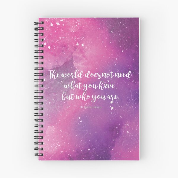 Item preview, The world does not need what you have, but who you are. St Edith Stein designed and sold by StudioCitrine.